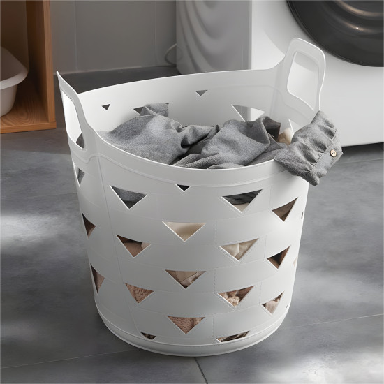 Plastic Laundry Basket Small